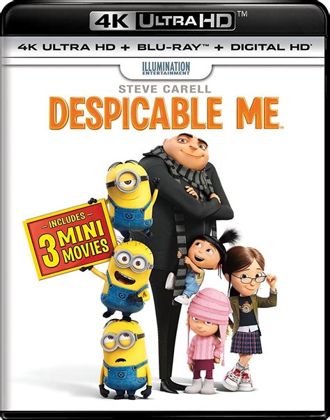 Despicable Me 4k 2010 Uhd Ultra Hd Blu Ray