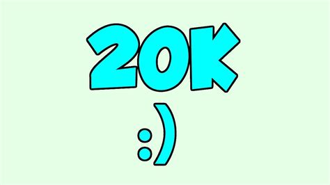 20 000 Subscribers How Youtube