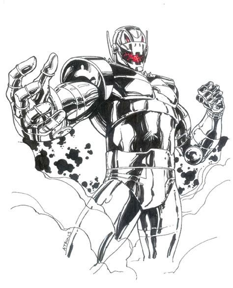 Ultron In Shane Simeks Marvel Comics Sketches And Original Art Comic