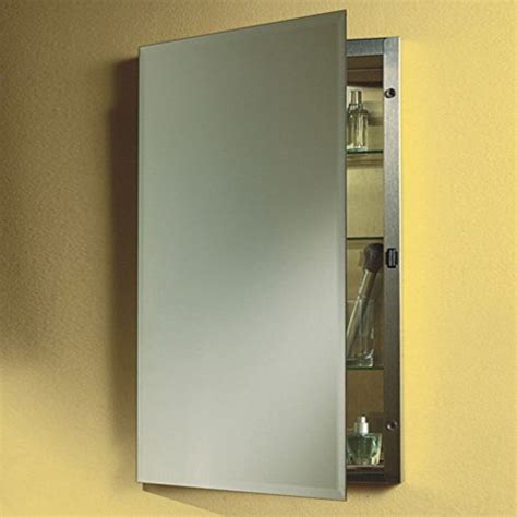 Nutone 1448 Galena Specialty Medicine Cabinet Stainless Steel Single