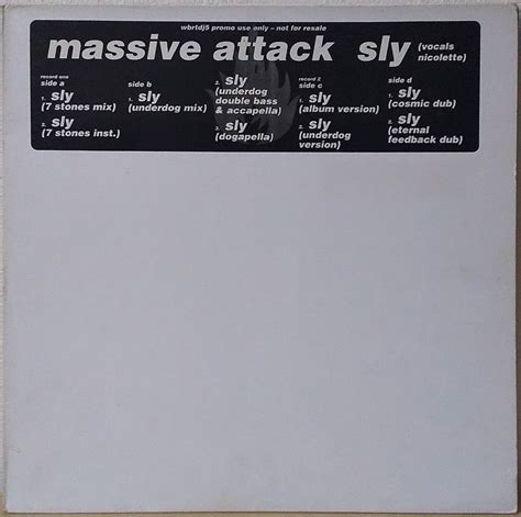 代購代標第一品牌－樂淘letao－massive Attack Promo盤 Sly Uk盤 2x12inch Wild Bunch Records Wbrtdj5 マッシブ