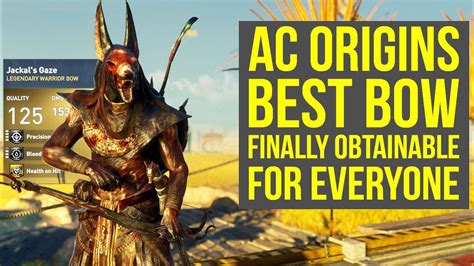 Assassin S Creed Origins Best Bow FINALLY OBTAINABLE Jackal S Gaze