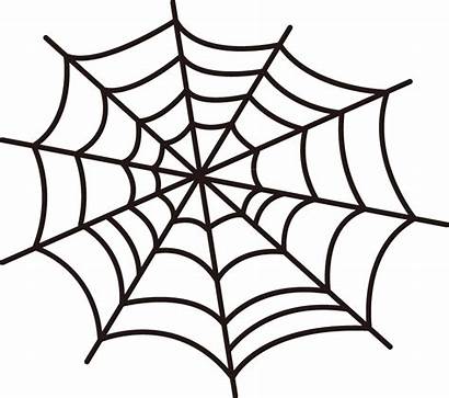 Spider Clipart Transparent Webs Halloween Clip Cartoon
