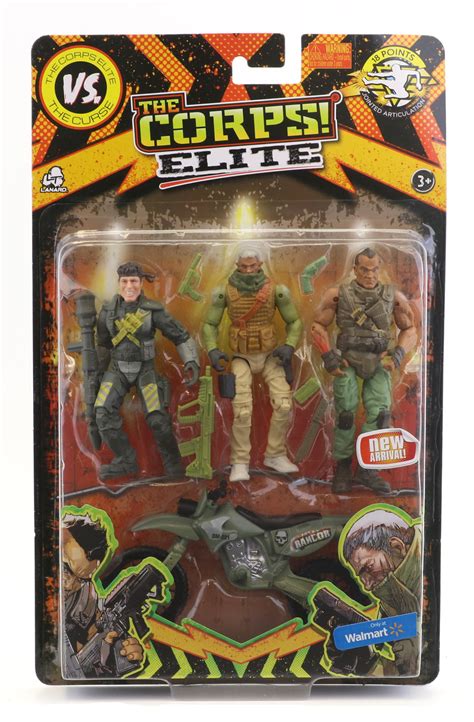 The Corps Elite Triple Threat Action Figuresitem May Vary