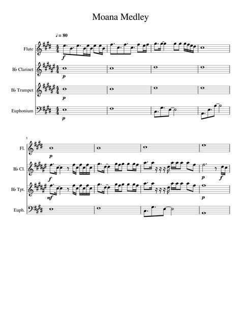 Disney Flute Sheet Music For Beginners I See The Light From Disneys