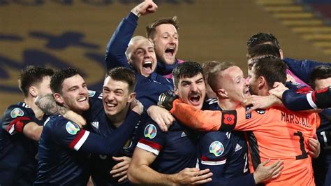 Scotland Celebrates Euro Finals Qualification Bbc News