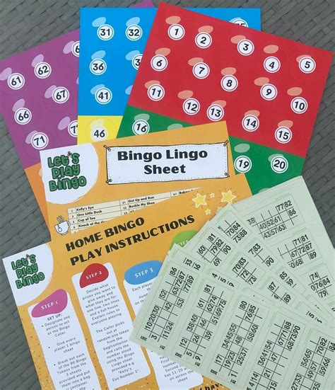 Buy Home Bingo Kit Lets Play Bingo