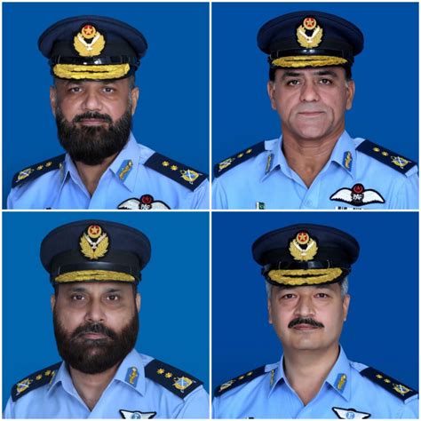 Four Paf Officers Promoted To Rank Of Air Vice Marshal Pakistan Today