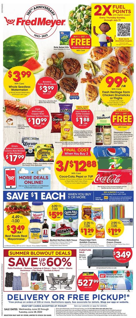Fred Meyer Current weekly ad 06/22 - 06/28/2022