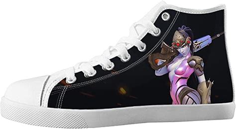 custom overwatch individualized design high top lace up canvas for women s shoes