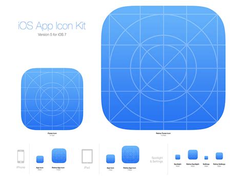 Iphone App Icon Template Illustrator At Collection Of