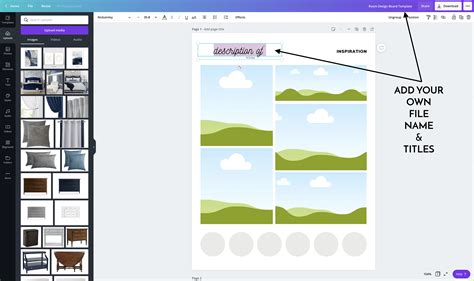 How To Make Design Boards On Canva With Video And Free Templates The