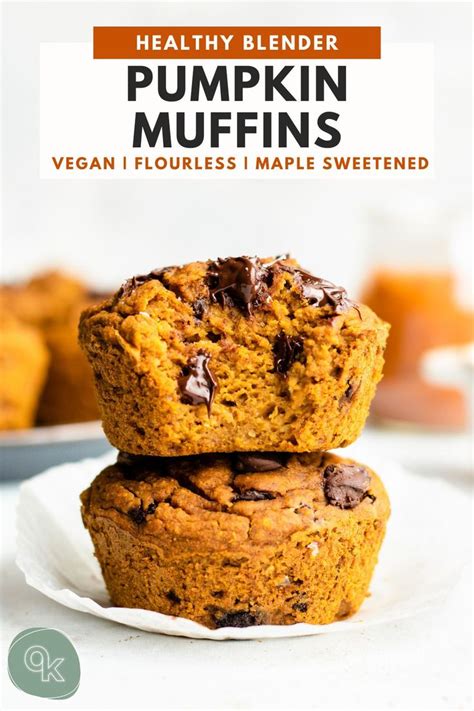 Healthy Flourless Pumpkin Muffins Vegan Okonomi Kitchen Recipe