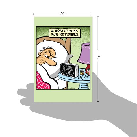 Nobleworks Retiree Alarm Clock Funny Cartoon Retirement Etsy