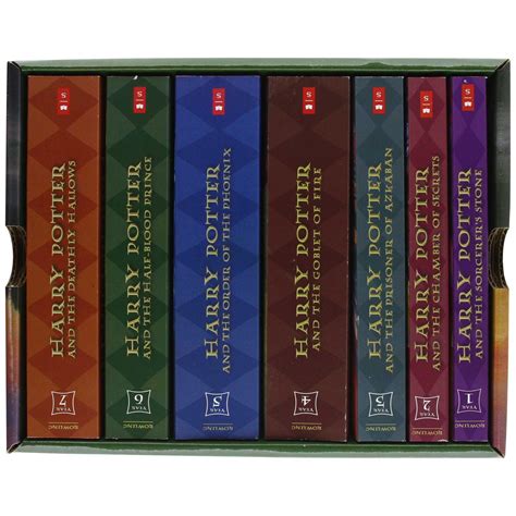 Harry Potter Paperback Box Set Books 1 7 By J K Rowling