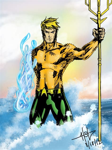 Aquaman Drawing On Ipad By Creeeeeees On Deviantart