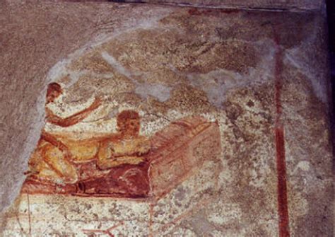 Wandmalereien In Bordell In Pompeji Zeigen „speisekarte“ Aus Angebotenen Sex Leistungen