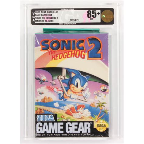 1992 Sonic The Hedgehog 2 Sega Game Gear Video Game Vga 85