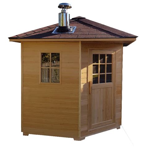Large 4 -5 Person Outdoor Traditional Sauna 6kW Stove