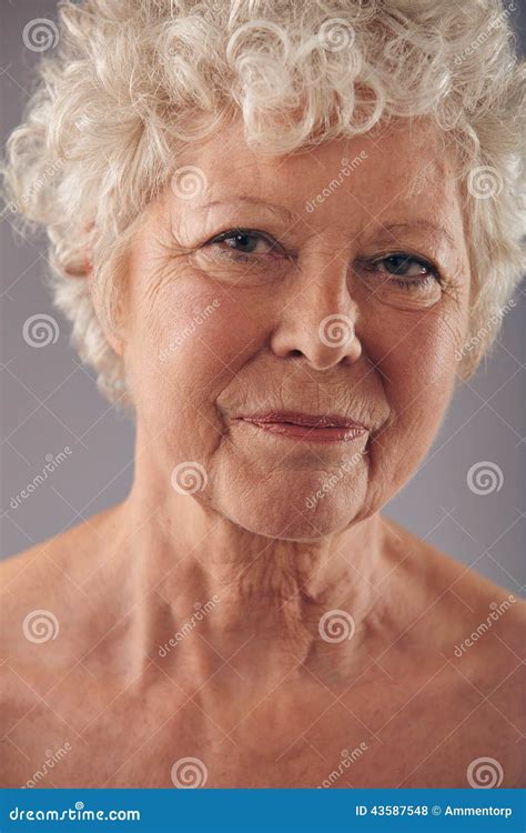 Old Woman Face Stock Photo Image 43587548