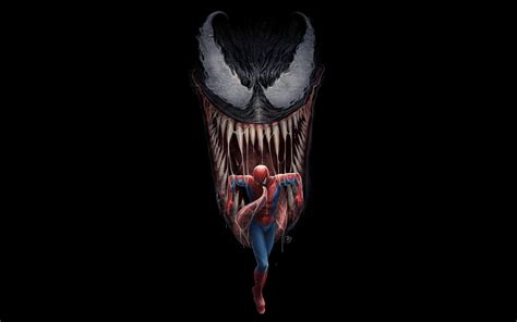 3840x2400 Spiderman And Venom Artwork 4k Hd 4k Wallpapers Images