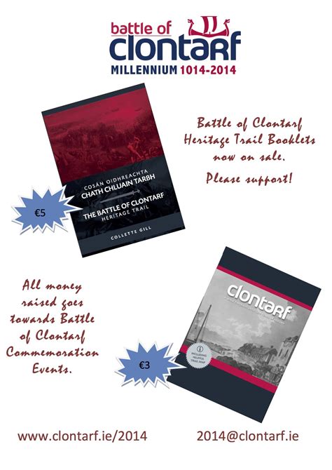 Accompanying Booklets For The Battle Of Clontarf Heritage Trail Now