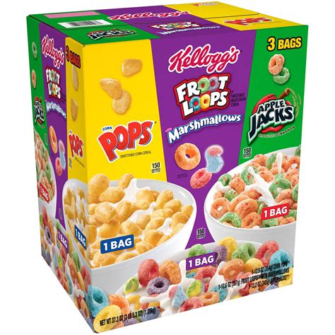 Kelloggs Total Assortments Cereal Tri Fun 373oz