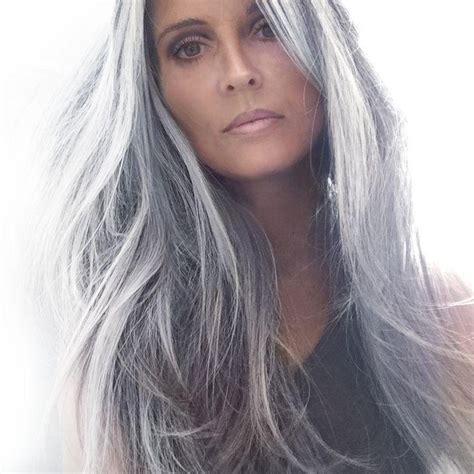 15 Best Collection Of Long Hairstyles For Grey Haired Woman