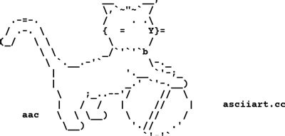 Cat Ascii Art