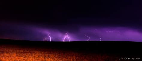 Lightning On The Colorado Plains By Kkart On Deviantart Storm