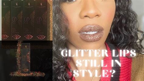 Glitter Lips Stay Golden Cosmetics Youtube