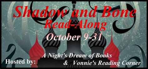 Perfect for fans of laini taylor and sarah j. Vonnie's Reading Corner: Shadow and Bone Read-Along!