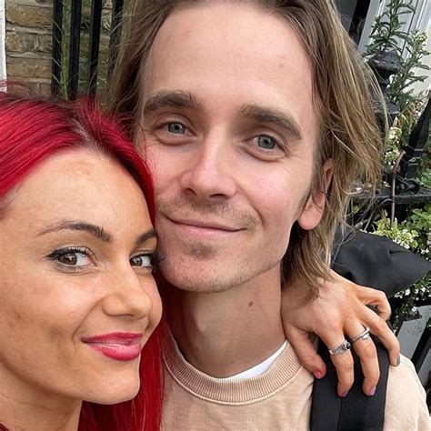 Strictlys Dianne Buswell And Joe Sugg Lean In For A Kiss After