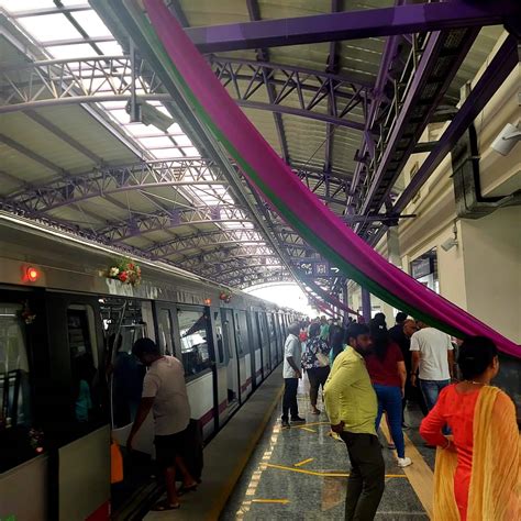 Whitefield Metro Gets A Thumbs Up With 27000 Riders On Day 1 Of