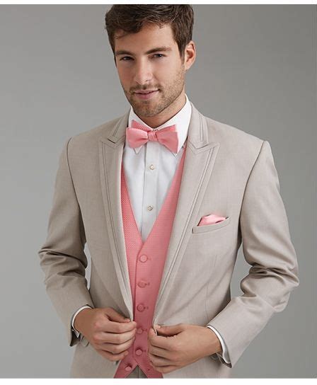 Allure Men Find Your Perfect Match Coral Beach Wedding Suits