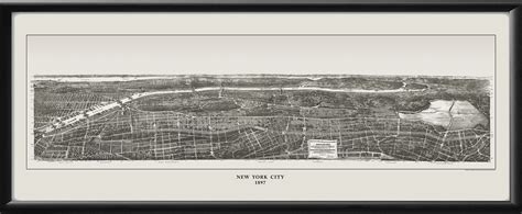 New York City 1897 Vintage City Maps