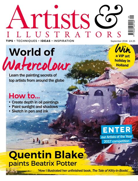 Artists And Illustrators Magazine September 2016 Back Issue