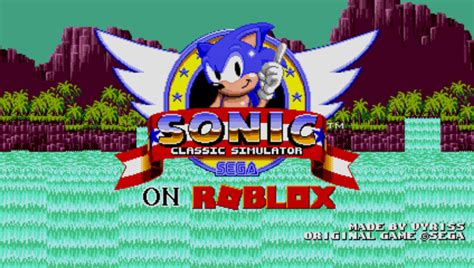 Classic Sonic Simulator V10 For Roblox Game Download