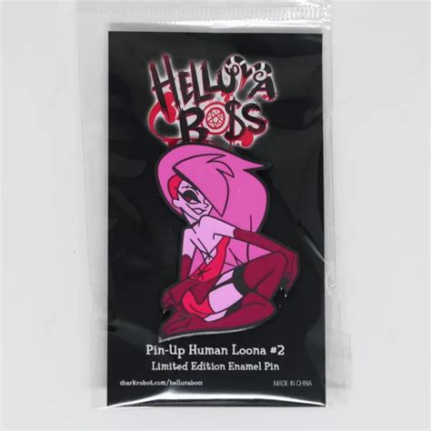 Helluva Boss Pin Up Human Loona Limited Edition Enamel Pin Vivziepop