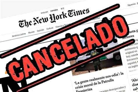 “the New York Times” Le Dice Adiós A Su Edición En Español Indice Político Noticias México
