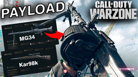 Mg34 And Kar98k Gameplay Warzone Payload Ps5 Youtube