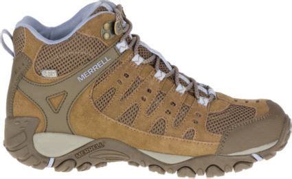 Packed with merrell comfort and performance technologies, these boots take great care of your feet on the most aggressive treks over challenging terrain. Merrell Women's Accentor Mid Ventilator Waterpoof Hiking ...