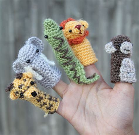 12 Knitted Finger Puppet Patterns The Funky Stitch