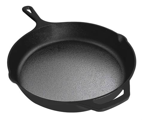 buy kichly pre seasoned cast iron skillet frying pan safe grill cookware for indoor