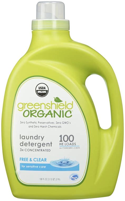 Natural Laundry Detergent Greenshield Certified Orgaic Laundry