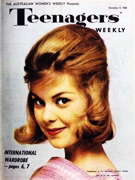 The Inspiration The Iconic Beehive As Seen On A 1960 Teenagers Mag Cover 7 Hairstyles Of