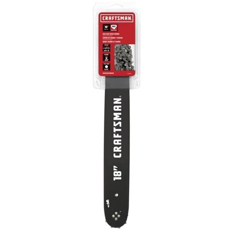 Craftsman 18 In Chainsaw Bar Includes Chain In The Chainsaw Bars