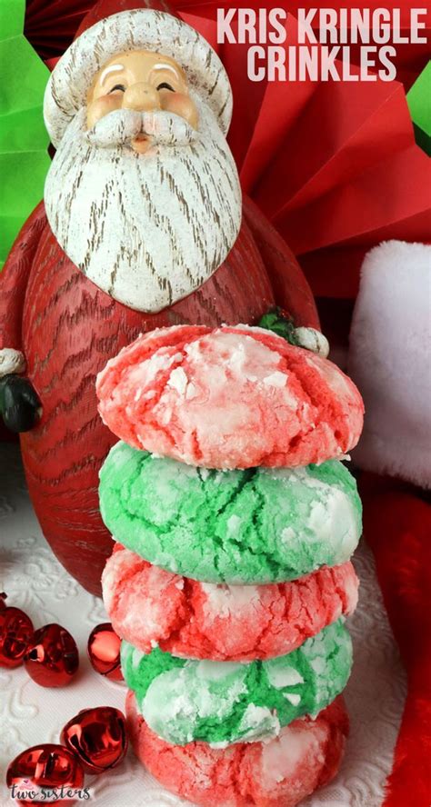 Www.kimscravings.com.visit this site for details: Kris Kringle Crinkles | Recipe | Christmas desserts easy ...