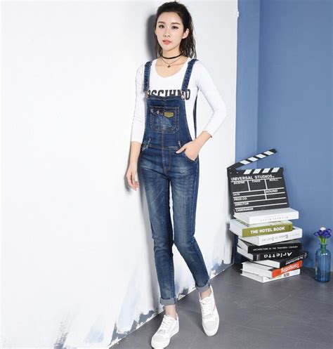 New Women Denim Jumpsuit Romper Feminino Casual Rompers Jumpsuit Jeans