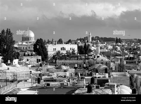 Jerusalem Old City Black And White Stock Photos And Images Alamy